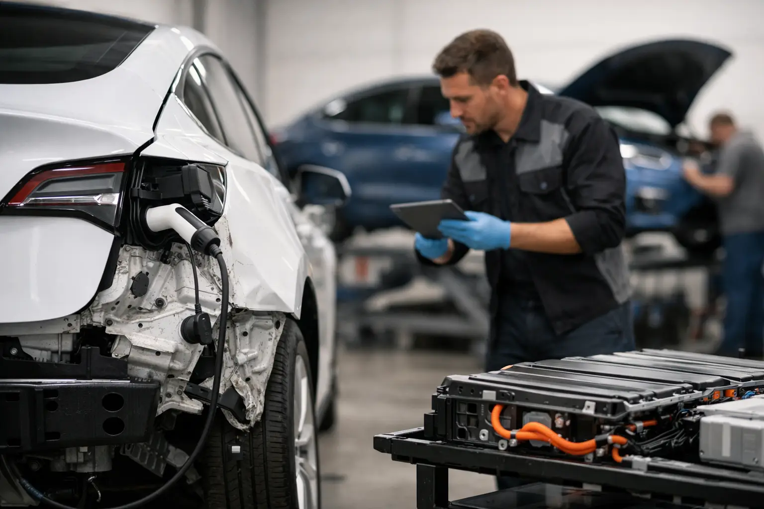 EV Collision Repair Near Me: What Matters