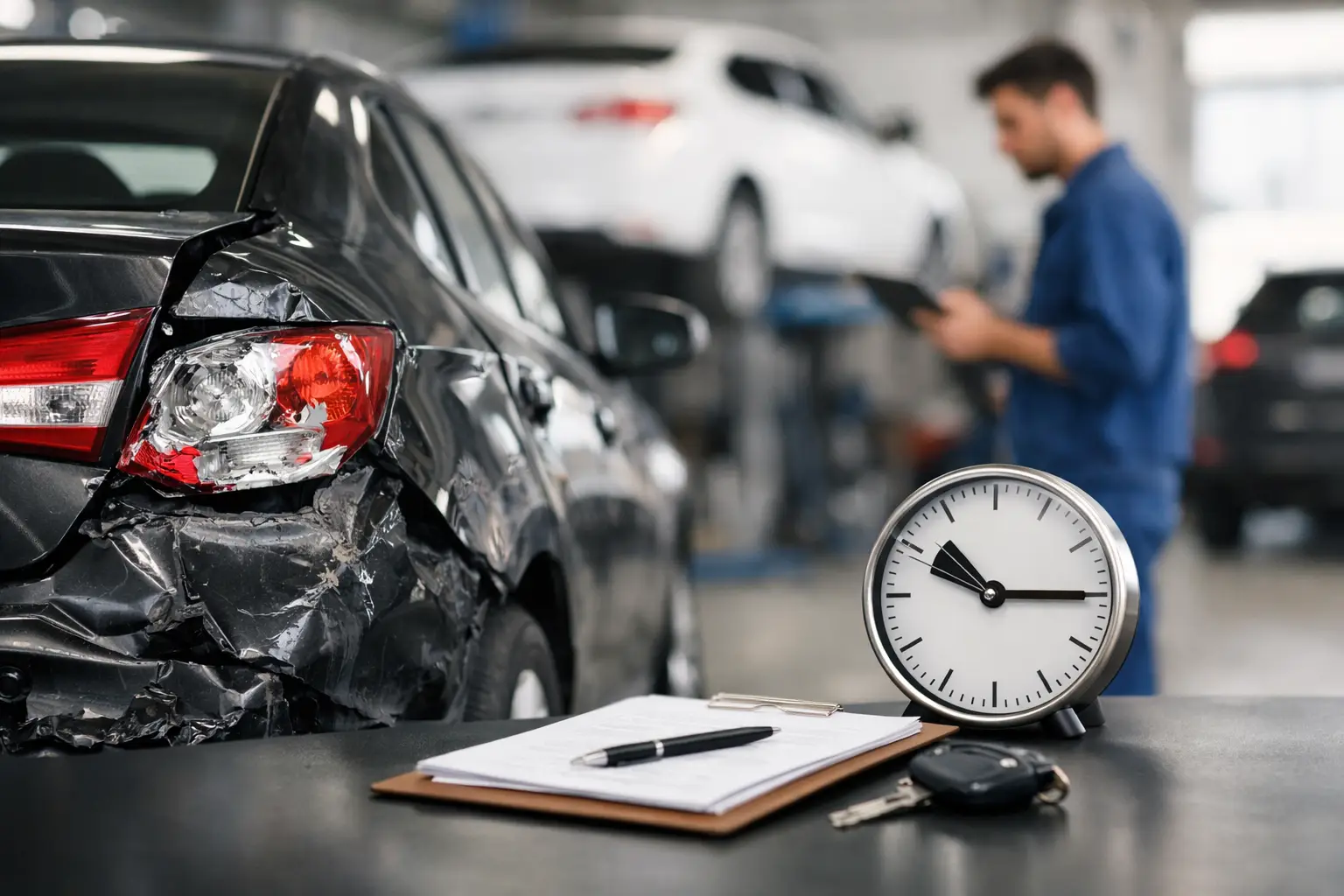 How Post Accident Repair Timelines Work