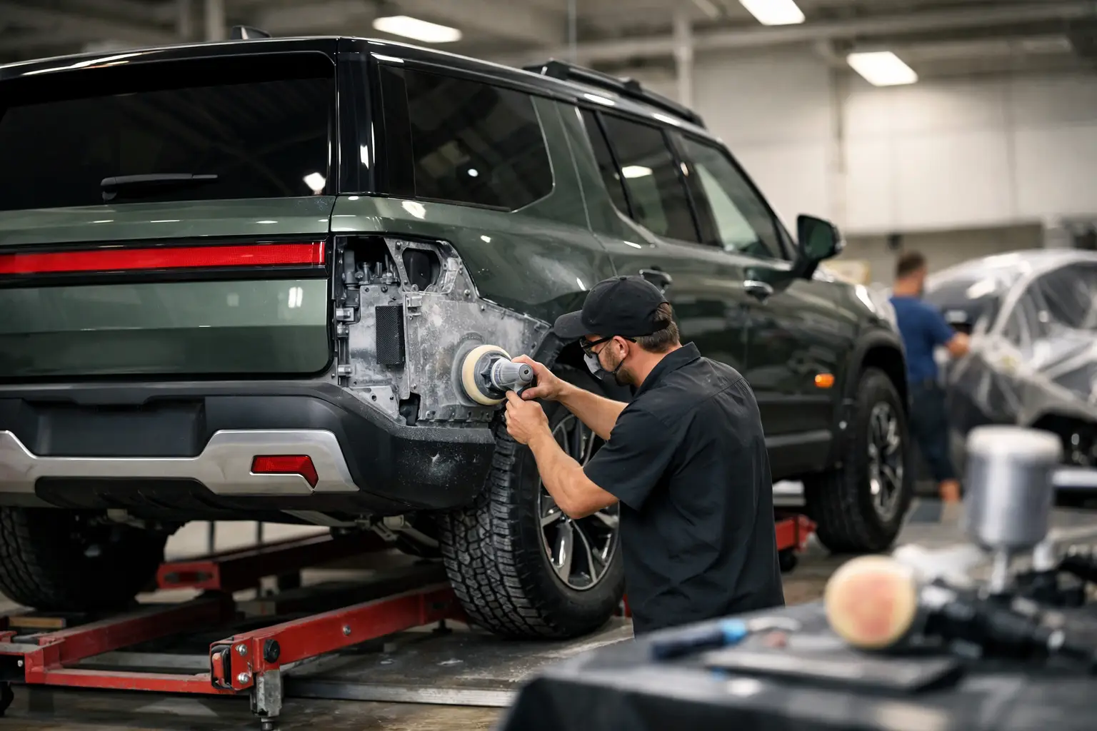 Rivian Collision Repair at Real Auto Body